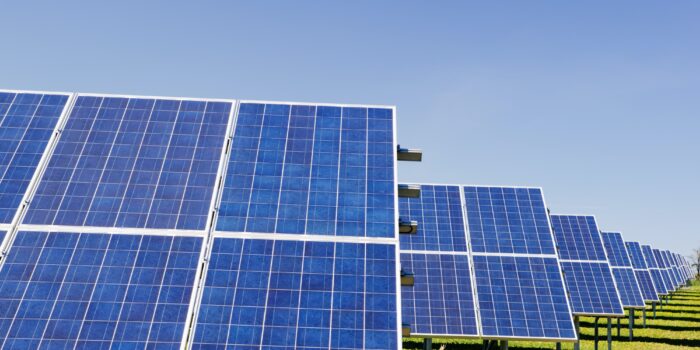 Solar panel reduce footrpint